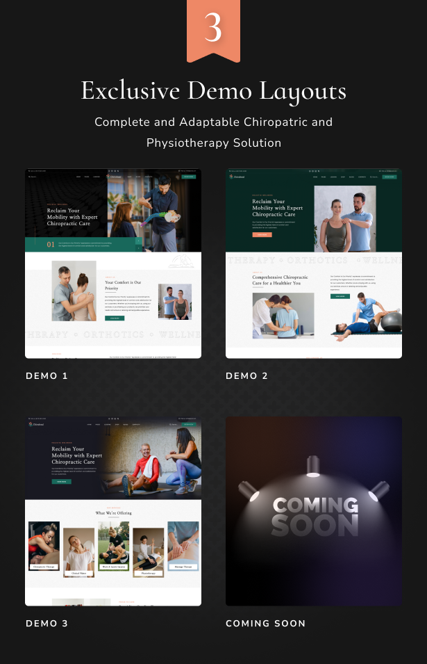 ChiroHeal - Chiropractor & Physiotherapy Wellness HTML Template - 2