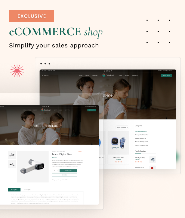 ChiroHeal - Chiropractor & Physiotherapy Wellness HTML Template - 4