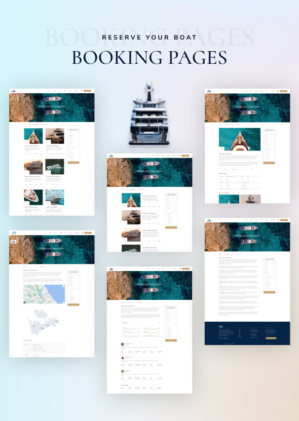 Yachter - Yacht and Boat Travel & Rental HTML Template