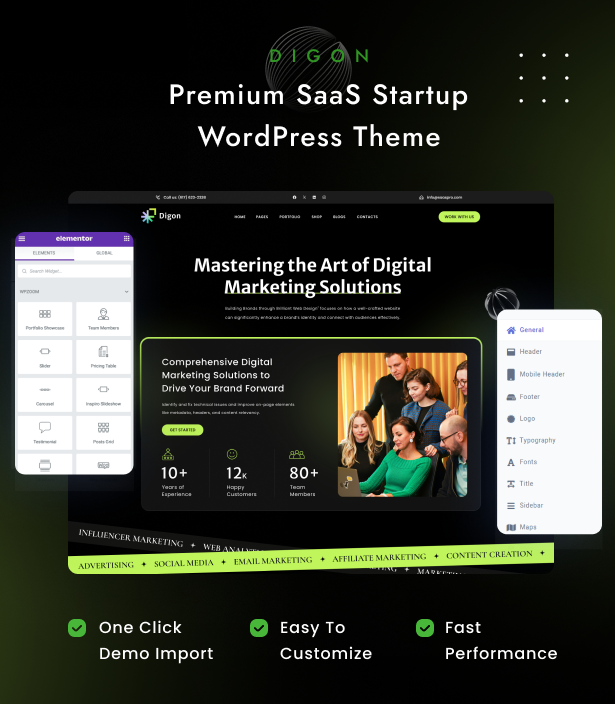 Digon - SEO and Digital Marketing Agency WordPress Theme