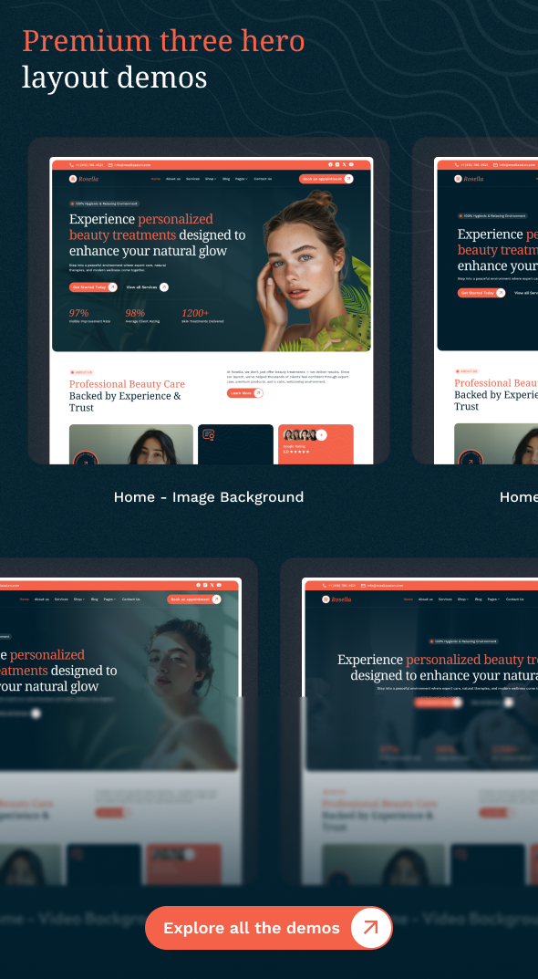 Rosella - Beauty Salon WordPress Theme - 4