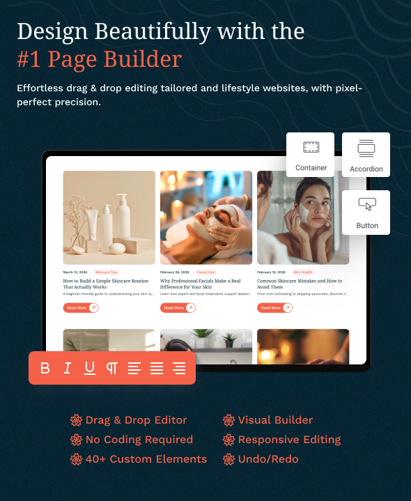 Rosella - Beauty Salon WordPress Theme - 7