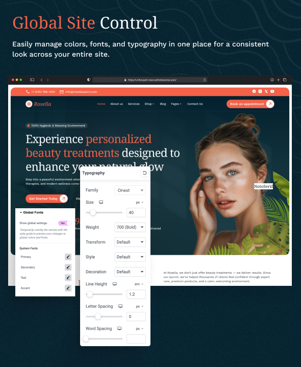 Rosella - Beauty Salon WordPress Theme - 9