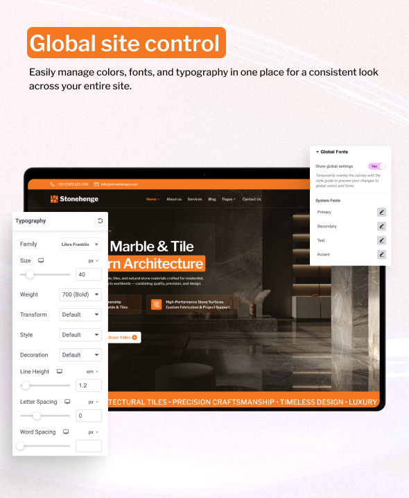 StoneHenge - Marble & Tiles WordPress Theme - 8
