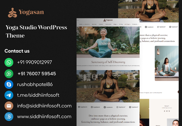 Yogasan - Yoga WordPress Theme