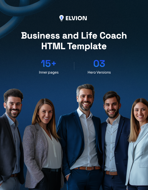Inspira - Business and Life Coach HTML Template - 1