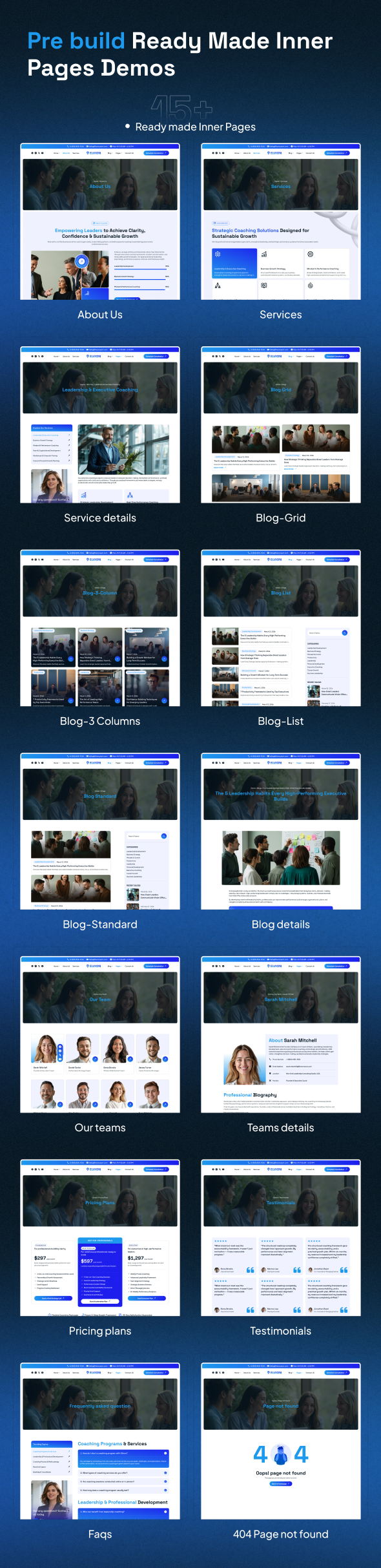 Inspira - Business and Life Coach HTML Template - 3