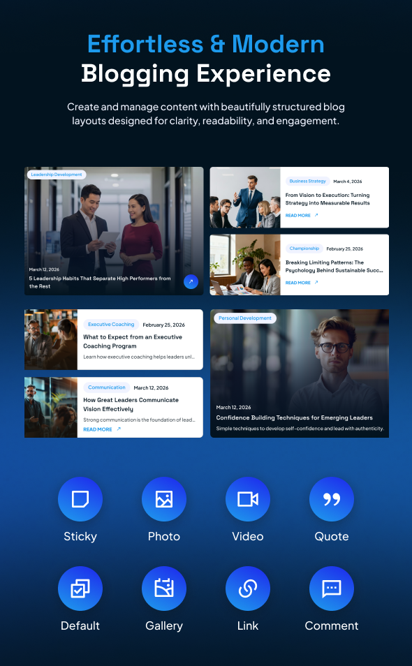 Inspira - Business and Life Coach WordPress Theme - 5