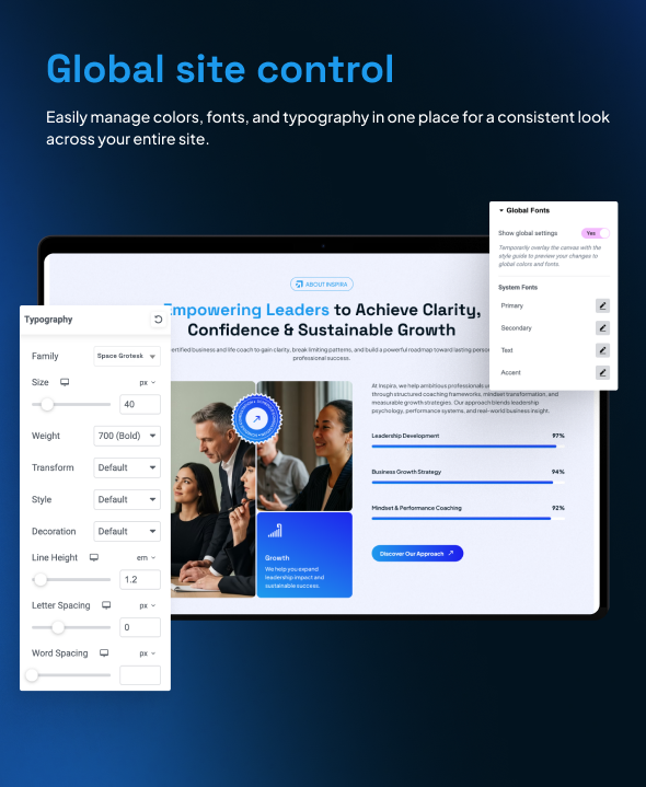 Inspira - Business and Life Coach WordPress Theme - 8