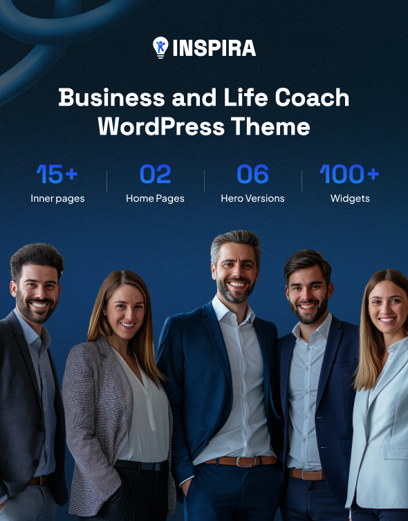 Inspira - Business and Life Coach WordPress Theme
