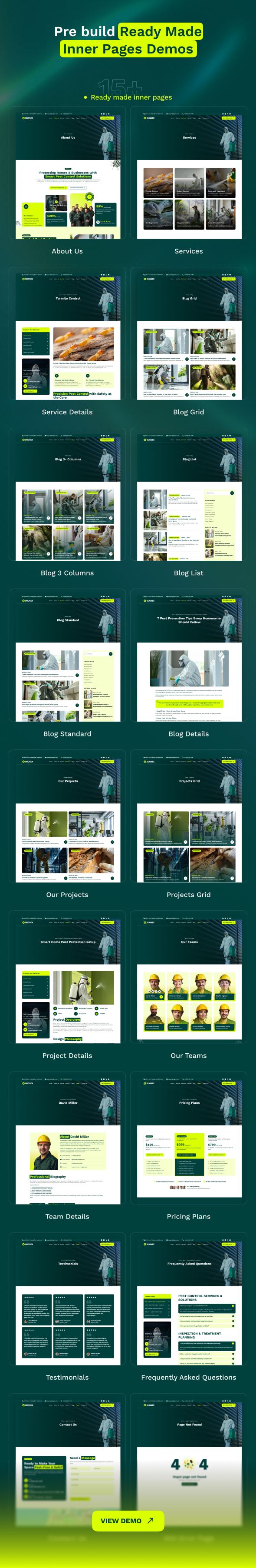 Bugnix - Bugs & Pest Control HTML Template - 3
