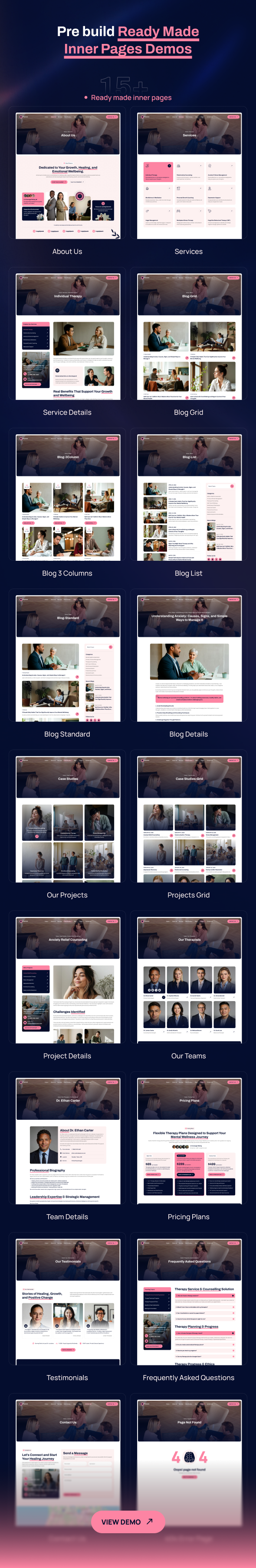 Psycura - Psychology, Therapy and Counseling HTML Template