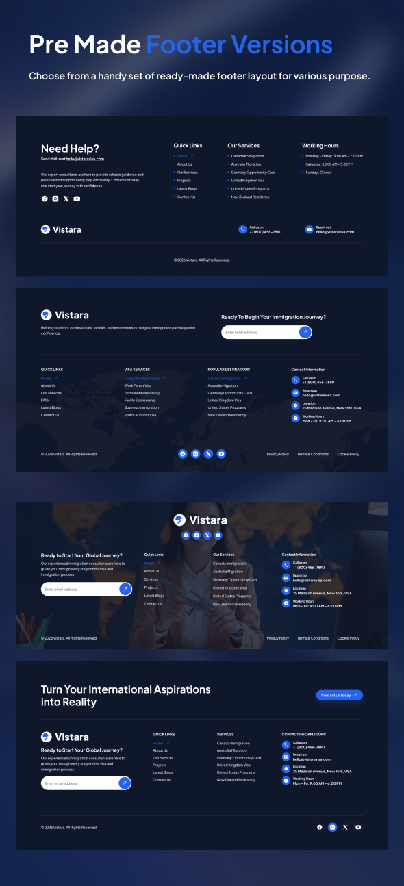 Vistara - Immigration and Visa Consulting WordPress Theme - 11