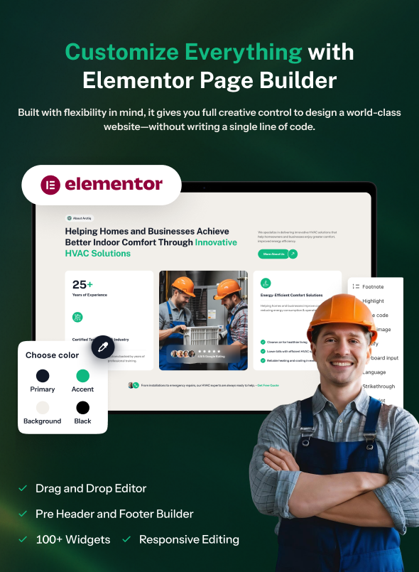 Arctiq - HVAC WordPress Theme - 2
