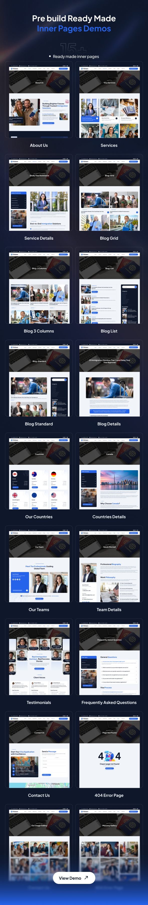Vistara - Immigration and Visa Consulting HTML Template - 3