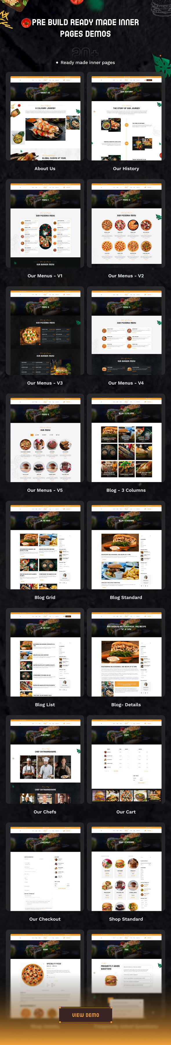 Dishify - Restaurant WordPress Theme