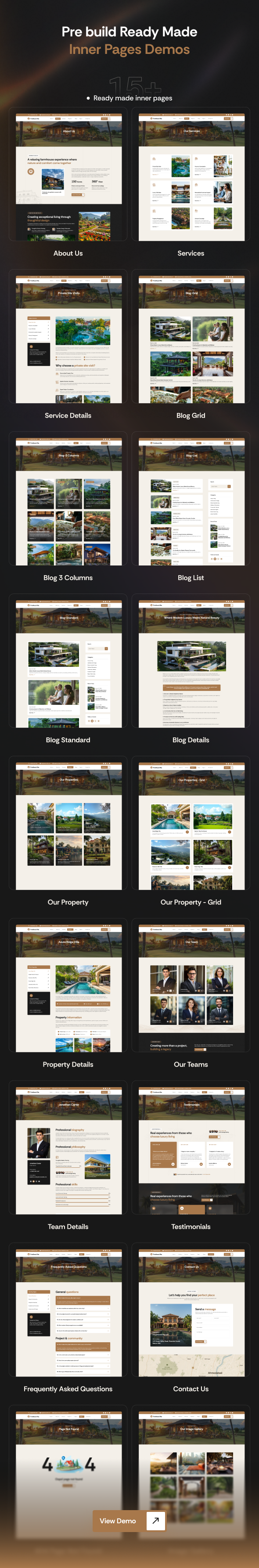 TheNessVilla - Weekend Villa and FarmHouse Project WordPress Theme - 4
