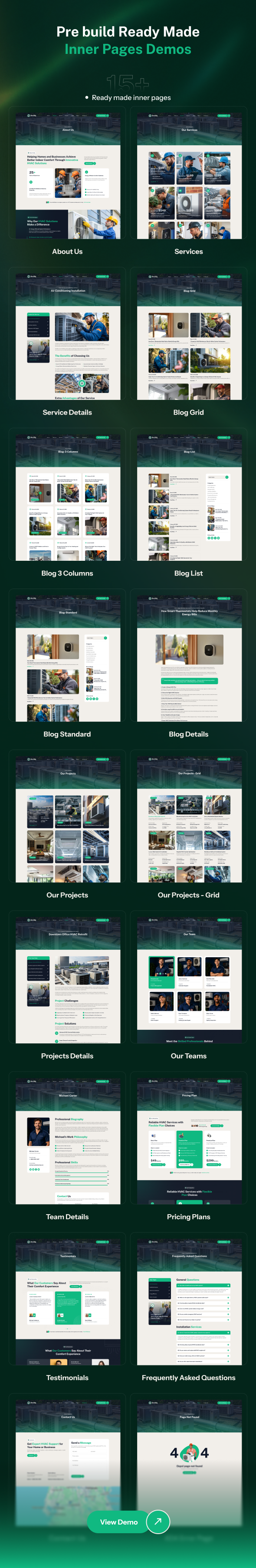 Arctiq - HVAC WordPress Theme - 4