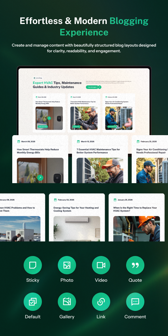 Arctiq - HVAC WordPress Theme - 5