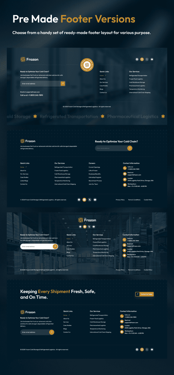 Frozon - Cold Storage & Refrigerated Logistics WordPress Theme - 12