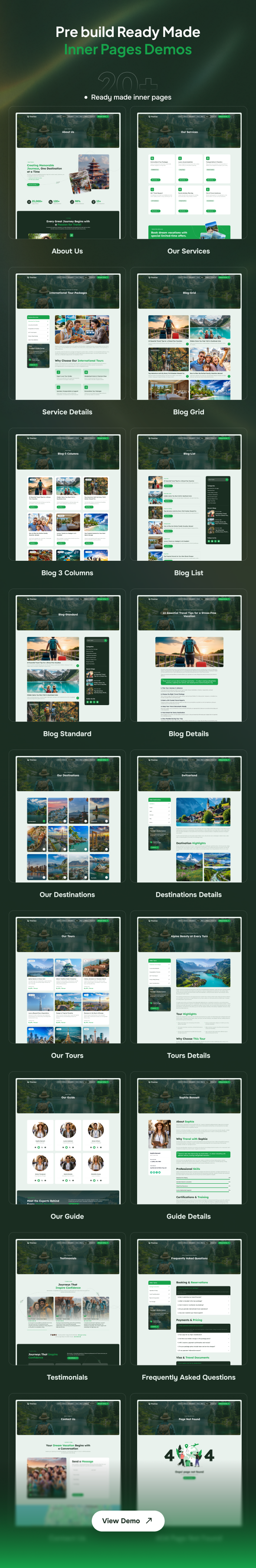 Flamingo – Modern Travel & Tour Booking WordPress Theme - 4