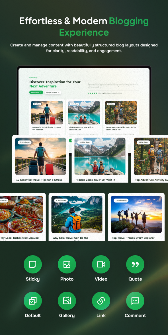 Flamingo – Modern Travel & Tour Booking WordPress Theme - 5