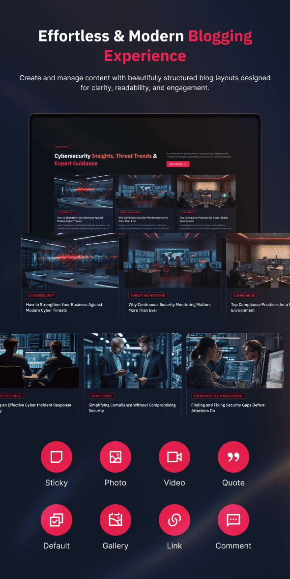CyberDome - Cyber Security Services WordPress Theme - 5