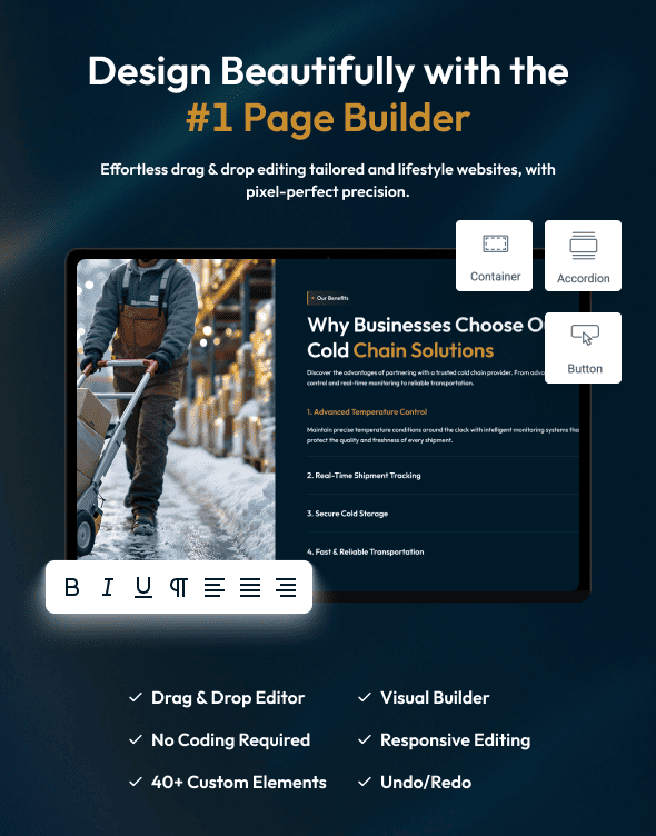 Frozon - Cold Storage & Refrigerated Logistics WordPress Theme - 6