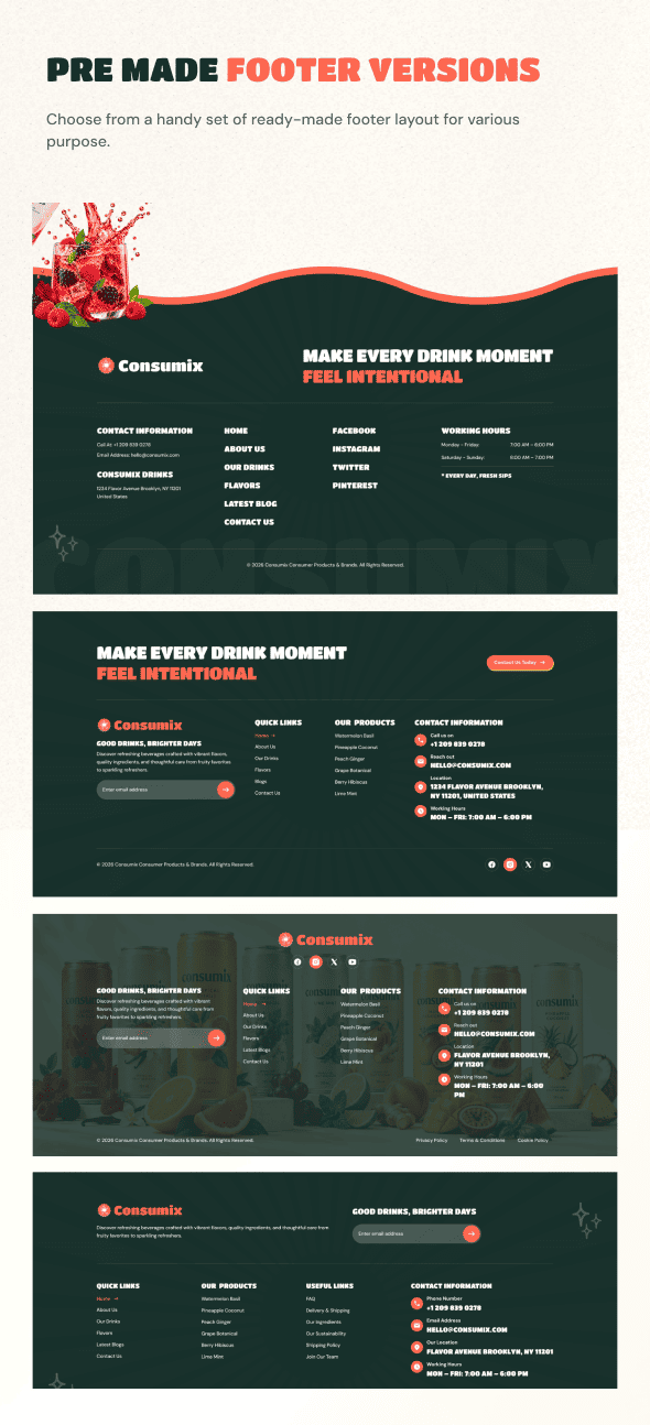 Consumix | Consumer Products & Brands WordPress Theme - 13