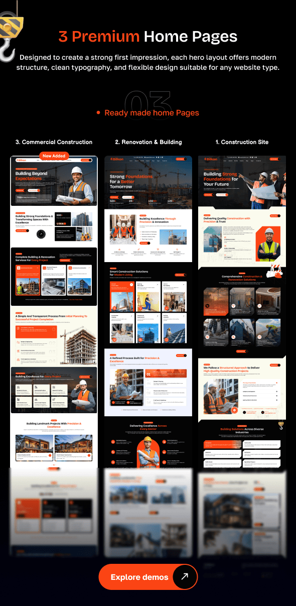 BilKon - Construction & Renovation & Building WordPress Theme