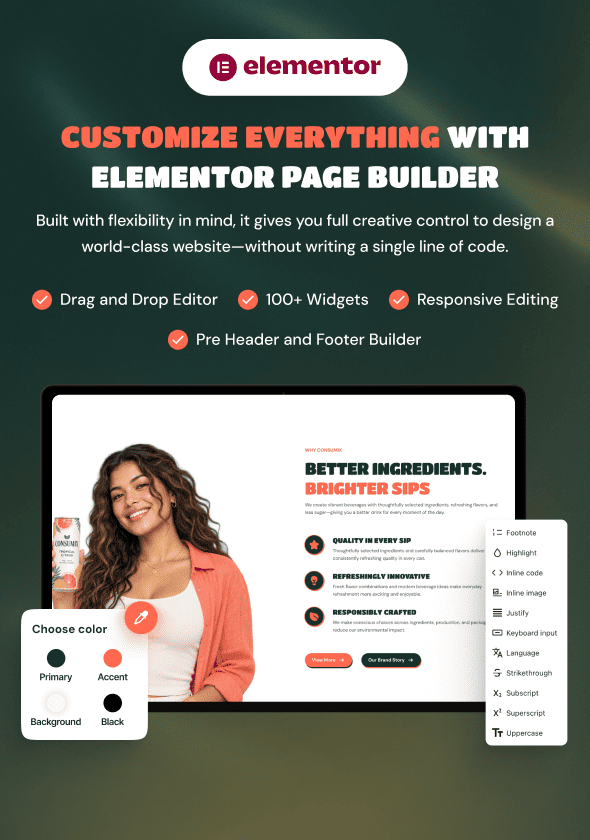 Consumix | Consumer Products & Brands WordPress Theme - 2