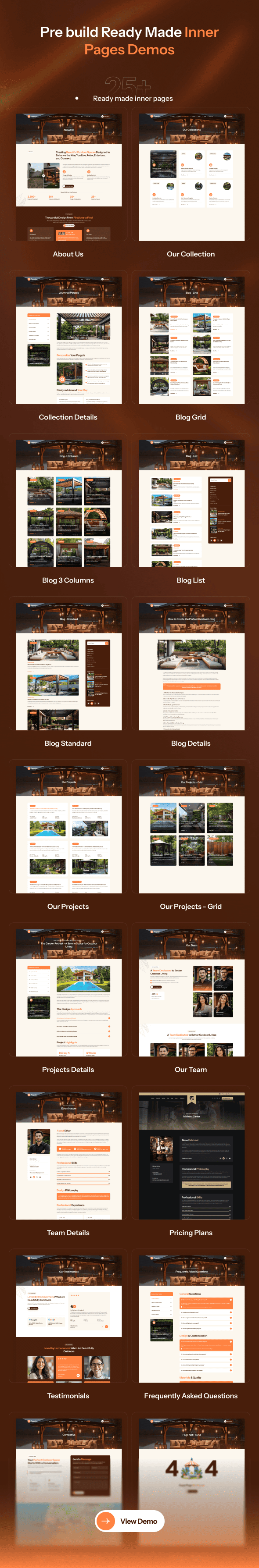 Pergolux | Pergola, gazebo & Outdoor Living WordPress Theme - 4