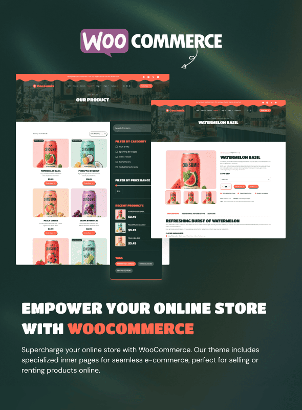 Consumix | Consumer Products & Brands WordPress Theme - 8