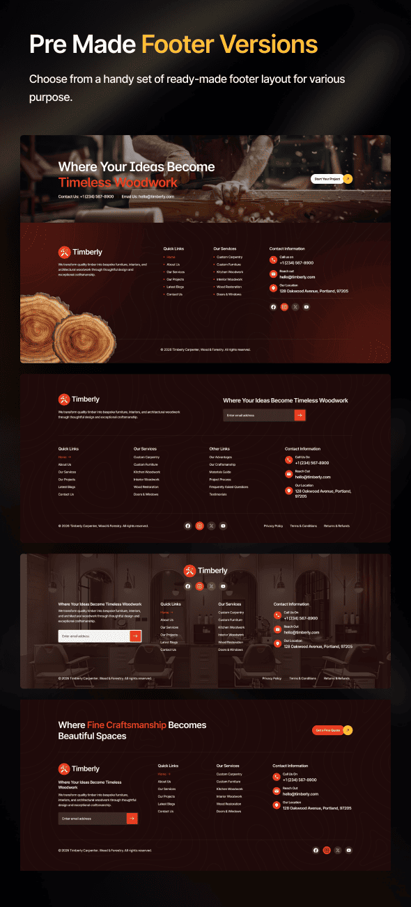Timberly | Carpenter, Wood & Forestry WordPress Theme - 12