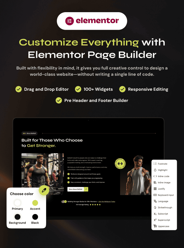 BeWolf | Fitness & Gym WordPress Theme - 2