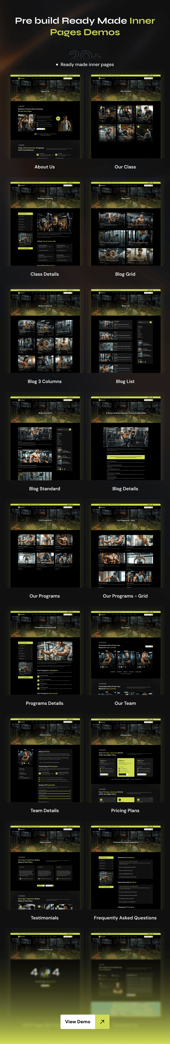 BeWolf | Fitness & Gym WordPress Theme - 4