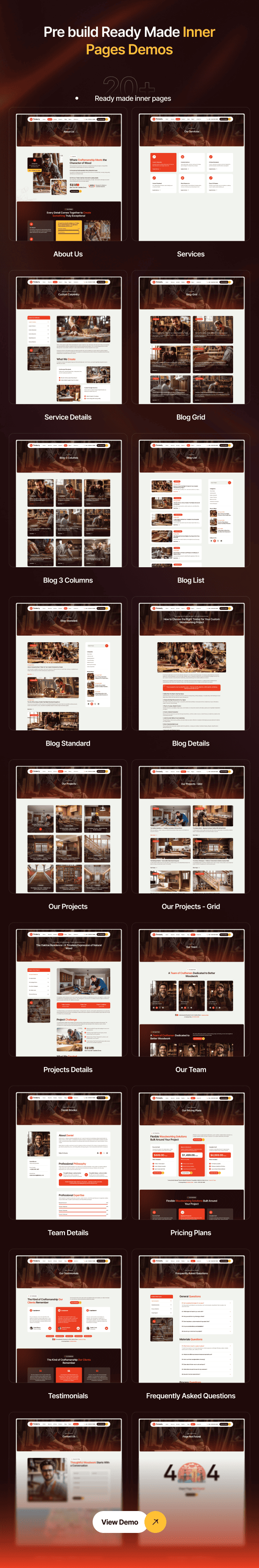 Timberly | Carpenter, Wood & Forestry WordPress Theme - 4