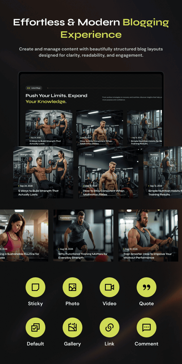 BeWolf | Fitness & Gym WordPress Theme - 5