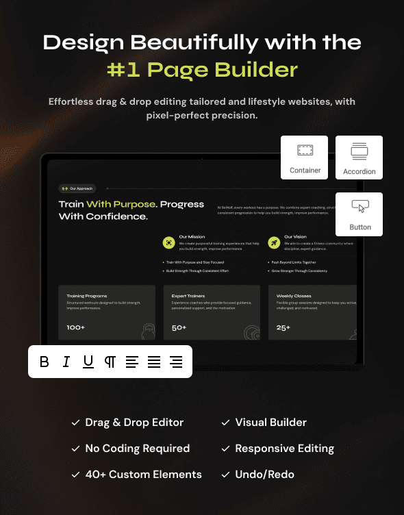 BeWolf | Fitness & Gym WordPress Theme - 6